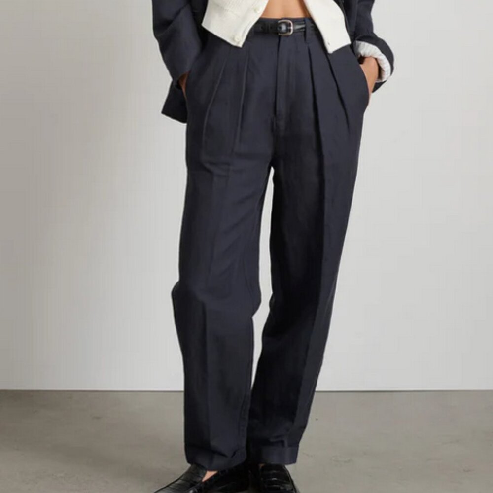 Alex Mill Double Pleat Pants - Washed Black